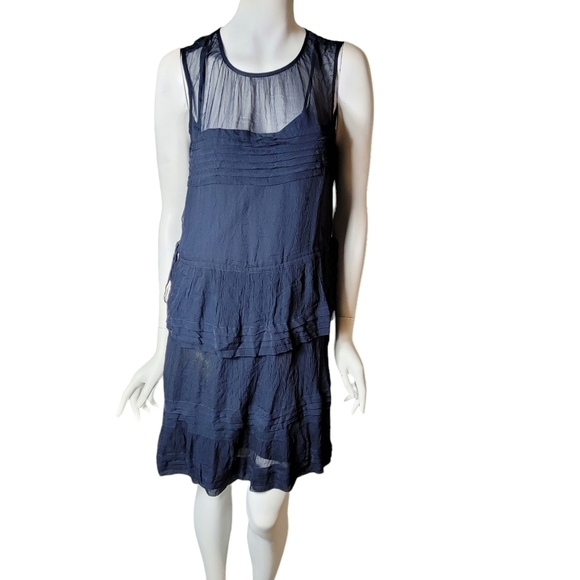 Club Monaco Ayto Dress, Navy Size 8 - Picture 7 of 16